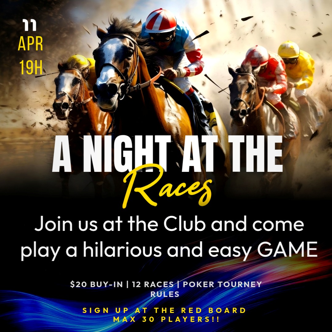 Soirée de courses 2026